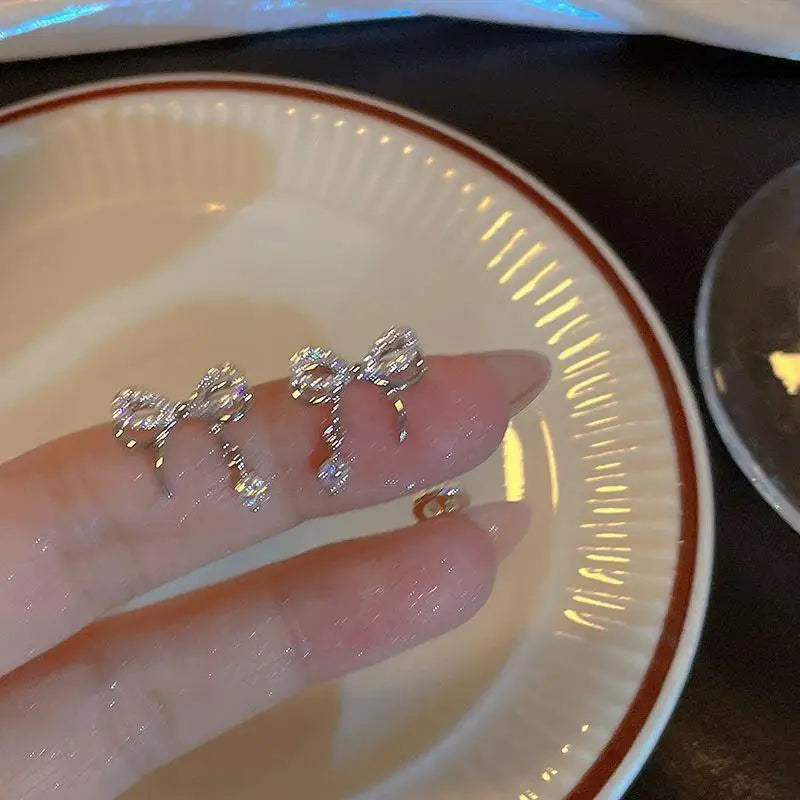 Elegant Bow Earrings